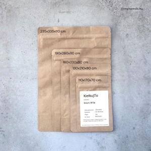 Saszetki do sprzedaży nasion- dostępne w 5 rozmiarach